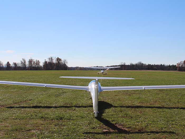 Glider Photos - Launch & Landing